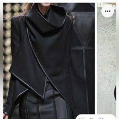 Smoke And Pet Free Home All Reasonable Offers Accepted Bundle And Save Check Out My Other Listings Affordable Edgy Women's Outerwear, Cheap Edgy Fall Outerwear, Phase Eight Coat, Modern Black Outerwear For Layering, Rok Outfit, Gareth Pugh, Wool Overcoat, Futuristic Fashion, Woolen Coat