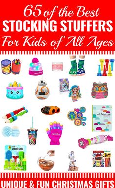 the best stocking stuff for kids of all ages includes toys, gifts and more