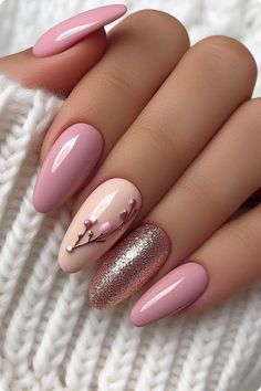 Pink Nail Art Designs, Nail Types, September Nails, Manicure Inspiration, Green Nail Designs, Nude Nail Designs, Pink Nail Art, Blush Nails, Blush Tones