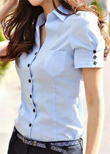 Summer Korean Fashion, Office Blouse, Elegante Casual, Fashion Plus Size, Blouse White, Work Office, Office Outfits, Work Fashion, Moda Fashion