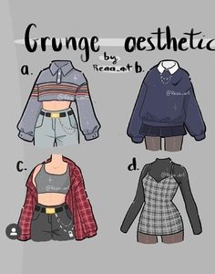 four different types of clothes with the words,'what do you mean? '