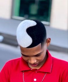 Black And White Hairstyles Men, Cheetah Hair, Hair Designs For Men, Boys Colored Hair, Taper Fade Curly Hair, Best Fade Haircuts, Afro Hairstyles Men, Cool Boys Haircuts, Black Hair Cuts