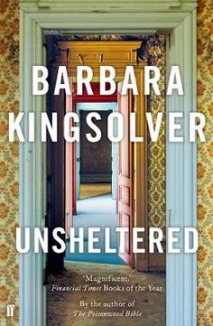 the cover of unshielded by barbara kingsolver, with an open doorway