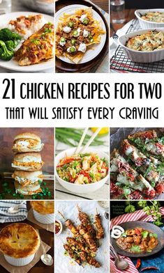 21 chicken recipes for two that will satisfy every craven