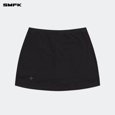 SMFK Compass Hug Skin Mini Skirt Black - Design: The SMFK Hug Series from 2024 features a lightweight, high-elastic skin-like fabric in a minimalist one-piece design. This double layer skin sports skirt comes with built-in shorts for comfort and coverage, a slight waist cinch, and a more natural and three-dimensional look with some stacked pleats. Cross emblems are printed on the legs. Size Waist Hips Skirt Length XS 56cm 66cm 27.5cm S 60cm 70cm 28.5cm M 64cm 74cm 29.5cm L 68cm 78cm 30.5cm Composition: 80.9% Nylon, 19.1% Spandex