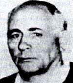 an old black and white photo of a man