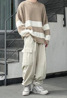 Soft Boy Outfits, Guys Fashion Casual, Trendy Boy Outfits, Baggy Clothes, Street Fashion Men Streetwear, Guys Clothing Styles, Fall Outfits Men, Tomboy Outfits, Tomboy Style Outfits