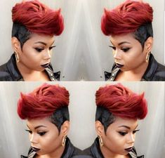 Short Layered Haircuts for Added Volume Balayage Bob, Hairstyles For Black Women, Boom Boom, Short Cut, Short Blonde Hair, Artistic Hair