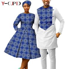 African Couple Outfit Matching, Couples Outfits Matching, African Print Dresses For Women, Africa Clothing, Wedding Outfits For Women, Shweshwe Dresses