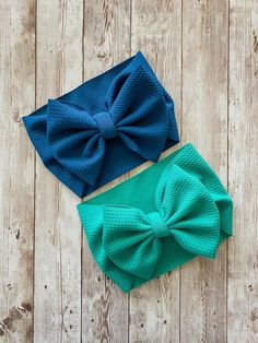 JOIN US on FB or follow us on INSTAGRAM for FABULOUS GIVEAWAYS COUPONS AND SPECIAL OFFERS! https://www.facebook.com/emmalovesbows/ Instagram @emmalovesbows Wrap Bows! Our baby head wraps are the final touch to the perfect outfit for the little lady in your life. These beautiful stretch head wrap bows are adjustable to fit and grow with your baby.  - All sizes available, from newborn to kid. - All sizes are based off average head sizing. - Colors may slightly vary due to lighting. - Washable Be sure to select the color you want from the drop down list when purchasing. **These wraps are tied and not sewn so that means if it's too big or too small, it can be retied to fit your baby's head!* Return/Exchange Policy: I do not accept returns or exchanges, all sales are final. However, if you are Newborn Bows, Baby Head Wrap, Baby Head, Big Bow, Final Touch, Blue Bow, Big Bows, Girls Hair