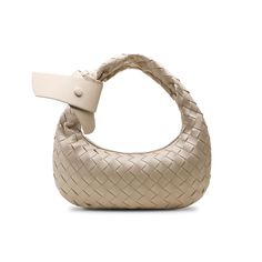 PRICES MAY VARY. 💛【Handcrafted Woven Tote Bag】A unique accessory that seamlessly blends modern sophistication with classic elegance. Meticulously crafted by skilled artisans, this bag is made from Eco-friendly vegan leather with a soft, full-grain leather-like look. Soft, scratch-resistant, durable, and sturdy, this bag is designed to last. 💛This leather woven tote bag has a sophisticated look in the shape of a dumpling. The bag is finished with a knotted design at the handles and a removable Braided Bag, Woven Leather Bag, Dumpling Bag, Bag Elegant, Designer Clutch, Woven Tote Bag, Woven Texture, Leather Weaving, Woven Bag