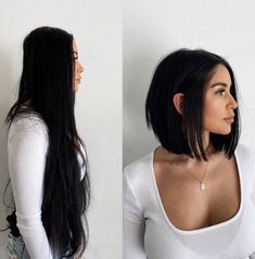 Collarbone Lob, One Length Haircuts, Lob Hairstyles, Asymmetrical Haircut, Textured Haircut, Lob Haircut, Makijaż Smokey Eye, Round Face Haircuts, Trendy Haircuts