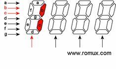 the diagram shows how many different numbers can be found in this circuiting device,