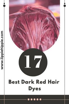 Whatever the specific shade, red looks exquisite on many skin tones and always captures attention because of how glowy and fiery it looks. Read on to find out more about the best dark red hair dyes to use. Dark Red Hair, Temporary Hair Color