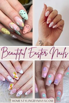 easter nails gel easter gel nails short easter nails easter nails ideas 2024 easter nails simple easter nails spring nails designs 2024 spring nails spring gel nails 2024 nails trends easter nails design spring Easter spring nails design easter nail ideas Easter Nail Ideas, Nail Spot