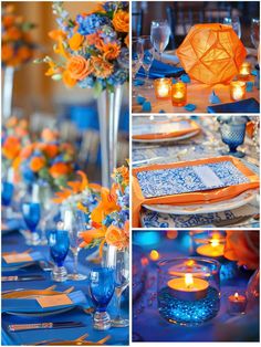 Blue And Orange Wedding Theme, Orange And Navy Wedding, Haldi Theme, Orange And Blue Wedding, Sunset Wedding Theme, Orange Wedding Theme, Blue And Orange Wedding, Jazz Wedding, 2026 Wedding