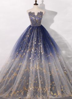 Genshin Dresses, Prom Masquerade, 18th Debut, Blue Graduation Dresses, Shifting Outfits, Rp Outfits, Debut Theme, Ball Gowns Vintage, Masquerade Dress