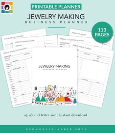 the printable jewelry making business plan