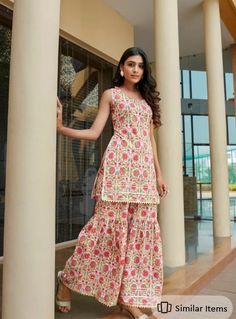 Sharara Designs, Design Catalog, Cloth Design, Printed Kurti, Catalog Online, Cotton Kurti, Designer Dresses Casual, Collection Design