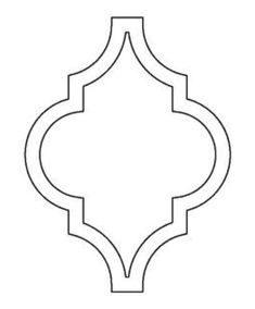 a line drawing of an ornamental design