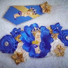 Belly Sash Baby Shower Be A Glamorous Belly Hand Made Silk Ribbon. Rhinestone Fower Belt For Baby Shower. Silk Ribbon, Hand Made, Color Blue, Baby Shower, Ribbon, Shower, Silk, Blue, Color