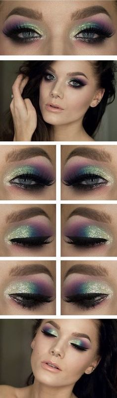 Grunge Makeup Products Makeup 30s, Makeup Vocabulary, Makeup Zodiac, Purple Eye Makeup Tutorial, Makeup Combo, Makeup Mask, Makeup Brown, Dp Pic, Small Eyes