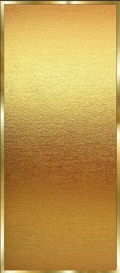 a gold metallic background with a black border