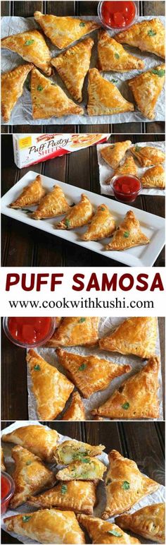 puff samosa recipe with step by step instructions