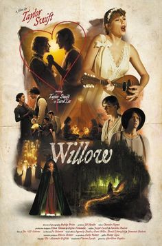 the poster for wiloo is shown with images of women and men in different outfits