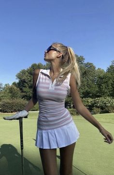 Spoiled girl Cute Golf Outfit, Tennis Outfits, Gossip Girl Outfits, Chique Outfits, Girls Summer Outfits, Tennis Clothes, American Beauty, Mode Inspo, 가을 패션