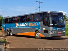 a bus that is sitting in the street