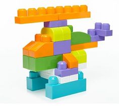 an image of a toy made out of legos on a white background for use in children's toys