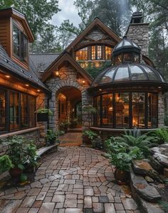 #BEAUTY ,#REALATIONSHIPS #Fashion #Outfits #SUMMER Outfits #Animals Large Craftsman Style Homes, Rock And Wood House, Houses With Skylights, Victorian Mountain Home, Dream House Cottagecore, Wooden And Stone House, German Houses Traditional, Cool House Designs Architecture, Different Types Of Architecture