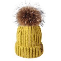 Item Type: Winter Hat
 	Gender: Women
 	Pattern Type: Solid
 	Material: Fur, Wool, Acrylic
 	Style: Casual
 	Diameter: 15 cm Pom Pom Beanie Hat, Winter Knit Hats, Beanie Style, Velvet Interiors, Winter Hats Beanie, Fur Hat, Winter Hats For Women, Hat For Women, Knit Beanie Hat