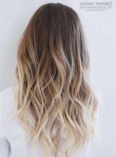 brown to blonde ombre hair Brown To Blonde Ombre Hair, Brown To Blonde Balayage, Blonde Ombre Balayage, Brown To Blonde Ombre, Blond Ombre, Scene Girl, Brown Ombre Hair, Makeup Tip, Hair Blond