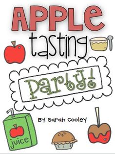 an apple tasting party is featured in this book