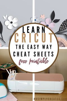 the easy way to make paper crafts with cricut