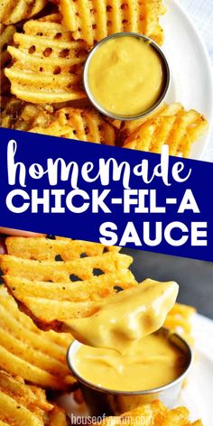 homemade chick - la sauce is an easy and delicious side dish