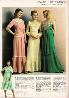 Prarie Dresses, Dresses 70s, 1970s Fashion Women, Fashion 70s, Easy Fashion, 70s Maxi Dress, Disco Dress