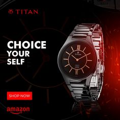 a watch with the words choose your self on it and an image of a clock