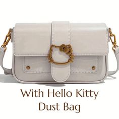 High Quality Premium Vegan Leather Crossbody With Adjustable/Removable Straps. Antique Bronze Hardware And Hello Kitty Dust Bag. Measurements: 9.06 Inches Width 6 Inches Length Also Available In Black. Please See Listing In Closet For Other Colors. Hello Kitty Leather Bag, Hello Kitty Purse, Hello Kitty Bags, Hello Kitty Bag, Bronze Hardware, Bag Measurements, Pink And Black, White Bag, Embossed Leather