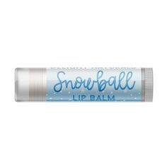 Delight Naturals  Jumbo Snowball Lip Balm Natural, simple ingredient lip balms with an incredibly smooth texture. Listing is for a single, JUMBO .50 oz. tube. A base of beeswax and coconut oil soothes and heals the driest of lips. Handcrafted in small batches to ensure the best quality and flavor. Sugary marshmallow and wintermint flavored. Ingredients: beeswax*, olive oil, coconut oil*, stevia*, flavor oil, mica. (*Organic ingredient.) All ingredients are the highest quality and food grade. Lis Oh Whale Lip Balm, Blistex Lip Balm, Jumbo Lip Balm, Spearmint Gum, Flavored Oils, Natural Lip Balm, Beauty Make-up, Natural Lips, Smooth Texture