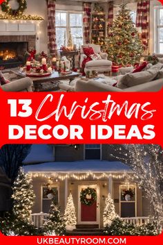 christmas decor ideas for the living room