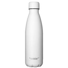 a white water bottle on a white background