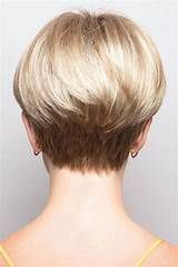 Back View Of Wedge Haircuts For Short Wedge Hairstyles, Kort Bob, Wedge Hairstyles, Wedge Haircut, Hairstyles For Fine Hair, Hair Cuts For Women, Bob Hairstyles For Fine Hair, Short Bob Haircuts