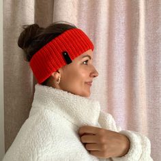 ❣️    This handmade knitted headband is crafted from 100% merino wool, known for its incredibly soft and gentle texture, making it perfect even for sensitive skin. ❣️    Headband is particularly special as it is double-knitted, making it even fluffier, softer, and warmer for added comfort and insulation. ❣️    The headband sits comfortably without causing any irritation, providing a cozy and pleasant wearing experience. ❣️    One of its key advantages is its practicality. Compact and lightweight Knit Ear Warmer, Knitted Winter Headband, Adjustable Knitted Headband For Winter, Casual Knitted Winter Headband, Winter Knit Headband, Winter Adjustable Hand-knitted Headband, Knit Turban, Knitted Headband, Turbans