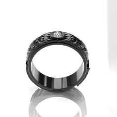 SHOP BLACK GOLD RINGS- CLICK HEREFor the love of black, people have often renounced colors in favor of this mysterious primary monotone. If you, like many others today, are partial to black, there is good news for you. Black jewelry is ... Black Metal Jewelry, Big Engagement Rings, Artsy Design, Black Gold Jewelry, Trending Engagement Rings, Titanium Jewelry, Ring Trends, Black Jewelry