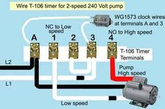 an electrical wiring diagram with three wires