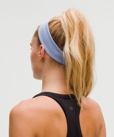 Keep Your Hair In Place While You Work Out. This Sweat-Wicking Headband Hugs Your Head In All The Right Places. Designed For Training. | Women's Luxtreme Training Headband Work Yoga, Matted Hair, Running Headbands, Women's Hair Accessories, All The Right Places, Dress Bra, Blue Willow, Women's Hair, Back Women