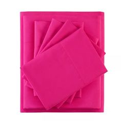 Twin Xl 4pc Microfiber Sheet Set With Side Storage Pockets Pink : Target Pink Sheet Set, Pink Sheets, Functional Style, Sheet Sets Full, Bedding Basics, Twin Sheets, Twin Sheet Sets, Intelligent Design, Sheet Sets Queen